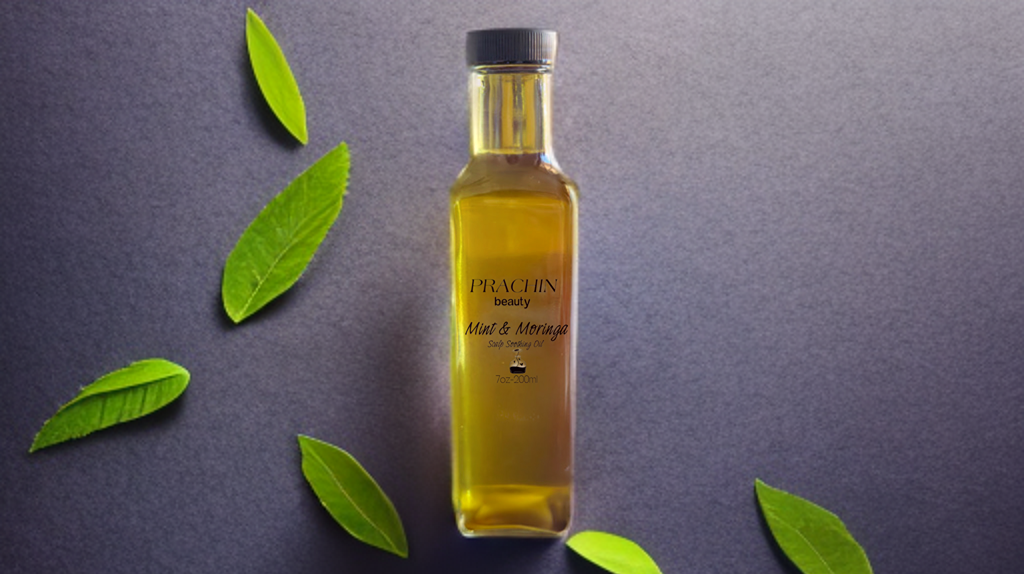 Mint and Moringa Scalp Oil